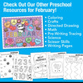 Load image into Gallery viewer, Printable Preschool February Letter of the Week (U-X)