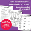 Load image into Gallery viewer, Printable Second Grade April Homeschool Curriculum Bundle