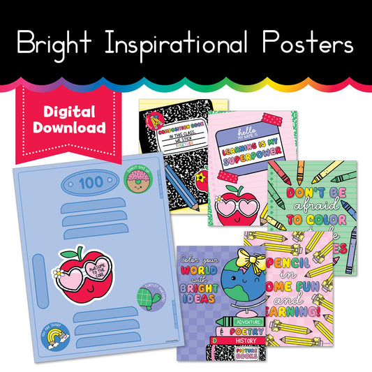 Bright Inspirational Posters