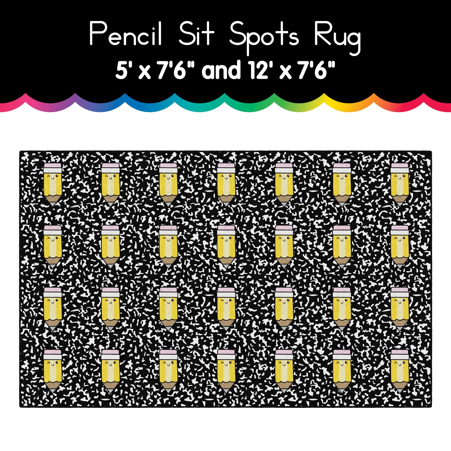 Pencil Sit Spots Rug