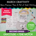 Load image into Gallery viewer, Printable March More Precious Than A Pot Of Gold Craftivity