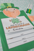 Load image into Gallery viewer, Printable March How To Catch A Leprechaun Craftivity