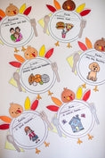 Load image into Gallery viewer, Printable Thankful Table Craftivity