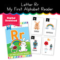 Load image into Gallery viewer, My first alphabet reader letter Rr