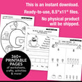 Load image into Gallery viewer, Printable Kindergarten May Homeschool Curriculum Bundle