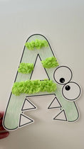Load and play video in Gallery viewer, Preschool September Daily Science of Reading Worksheets and Crafts