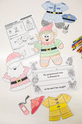 Load image into Gallery viewer, Printable December Gingerbread Men In Disguise Craft