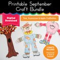 Load image into Gallery viewer, Printable 90s Fall Crafts Bundle