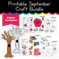 Load image into Gallery viewer, Printable 90s Fall Crafts Bundle
