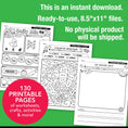 Load image into Gallery viewer, Printable Bridge To Second Grade Digital Summer Workbook