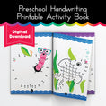 Load image into Gallery viewer, Preschool Handwriting Printable Activity Book