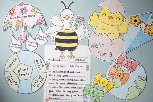 April Crafts for Kids