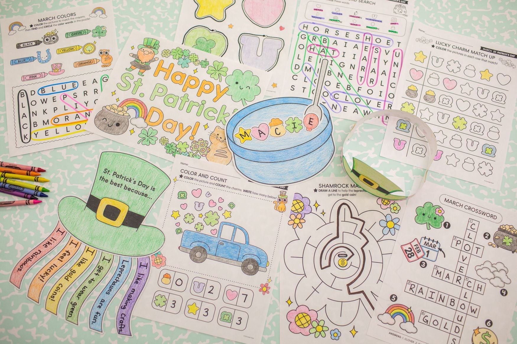 St. Patrick’s Day Activities Pack