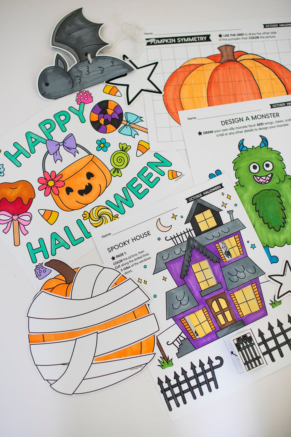 October Homeschool Curriculum and Crafts