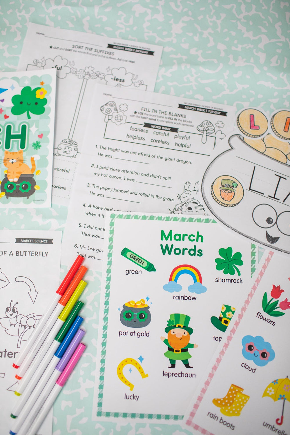 March Homeschool Curriculum and Activities