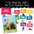 Load image into Gallery viewer, I can read my ABCs alphabet book
