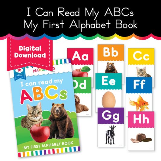 I can read my ABCs alphabet book