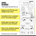 Load image into Gallery viewer, Printable April Science 
