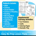 Load image into Gallery viewer, Printable Preschool Full Year Homeschool Curriculum Bundle
