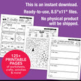 Load image into Gallery viewer, Printable Bridge To Third Grade Digital Summer Workbook
