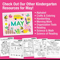 Load image into Gallery viewer, Printable Kindergarten May Daily Writing
