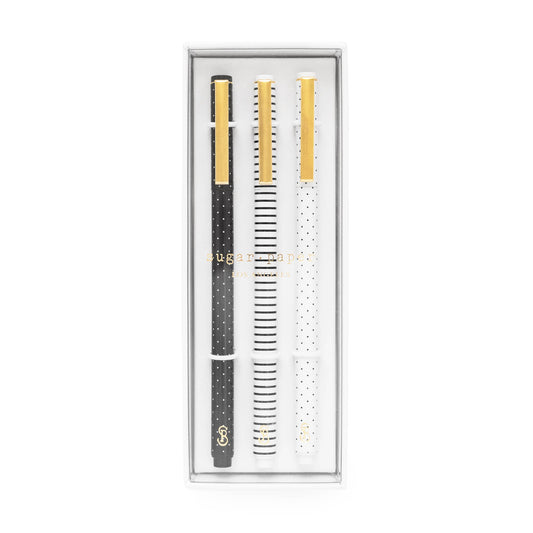 Felt Pen - Assorted Set of 3 | Stationery