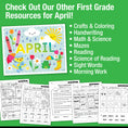 Load image into Gallery viewer, Printable First Grade April Daily Writing
