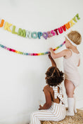 Load image into Gallery viewer, Whimsy Felt Alphabet Garland | Home Learning Decor
