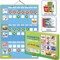 Load image into Gallery viewer, Magnetic Visual Schedule Board for Kids
