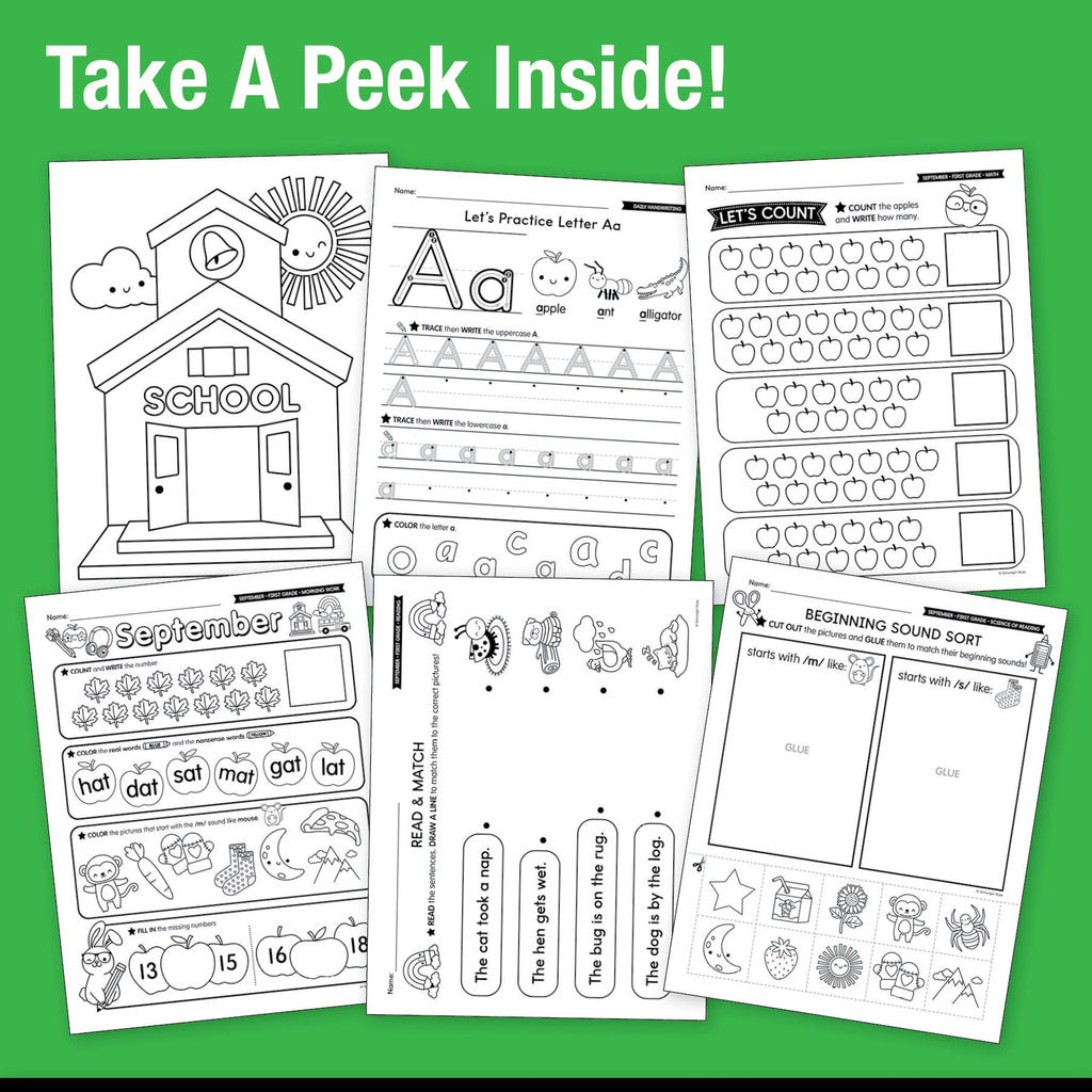 The Big Book of September Learning First Grade