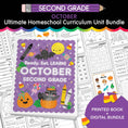 Load image into Gallery viewer, Ultimate Second Grade October Homeschool Curriculum Unit Bundle

