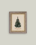 Load image into Gallery viewer, Happy New Year Tree Framed Antique Art
