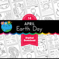 Load image into Gallery viewer, Printable April Earth Day Activities Pack
