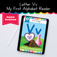 Load image into Gallery viewer, S.T.A.R. Reading: Letter Vv - My First Alphabet Reader
