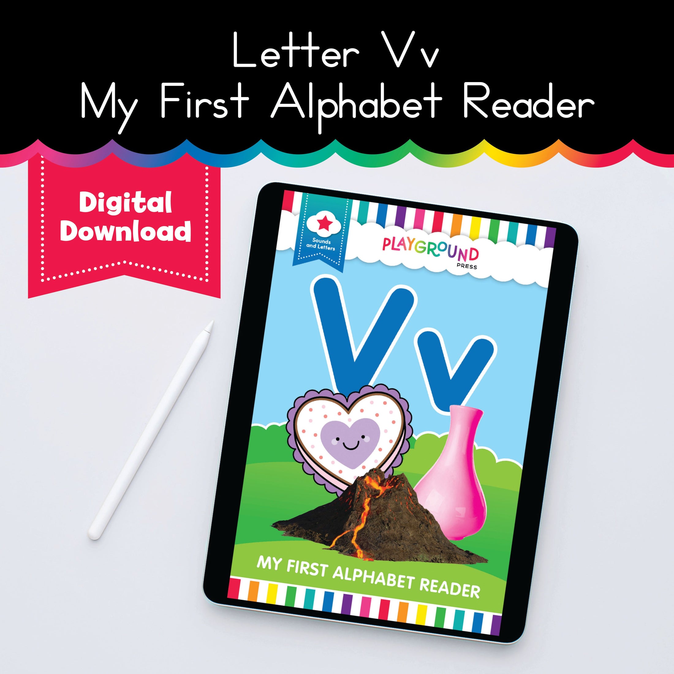 S.T.A.R. Reading: Letter Vv - My First Alphabet Reader