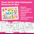 Load image into Gallery viewer, Printable Kindergarten May Daily Math
