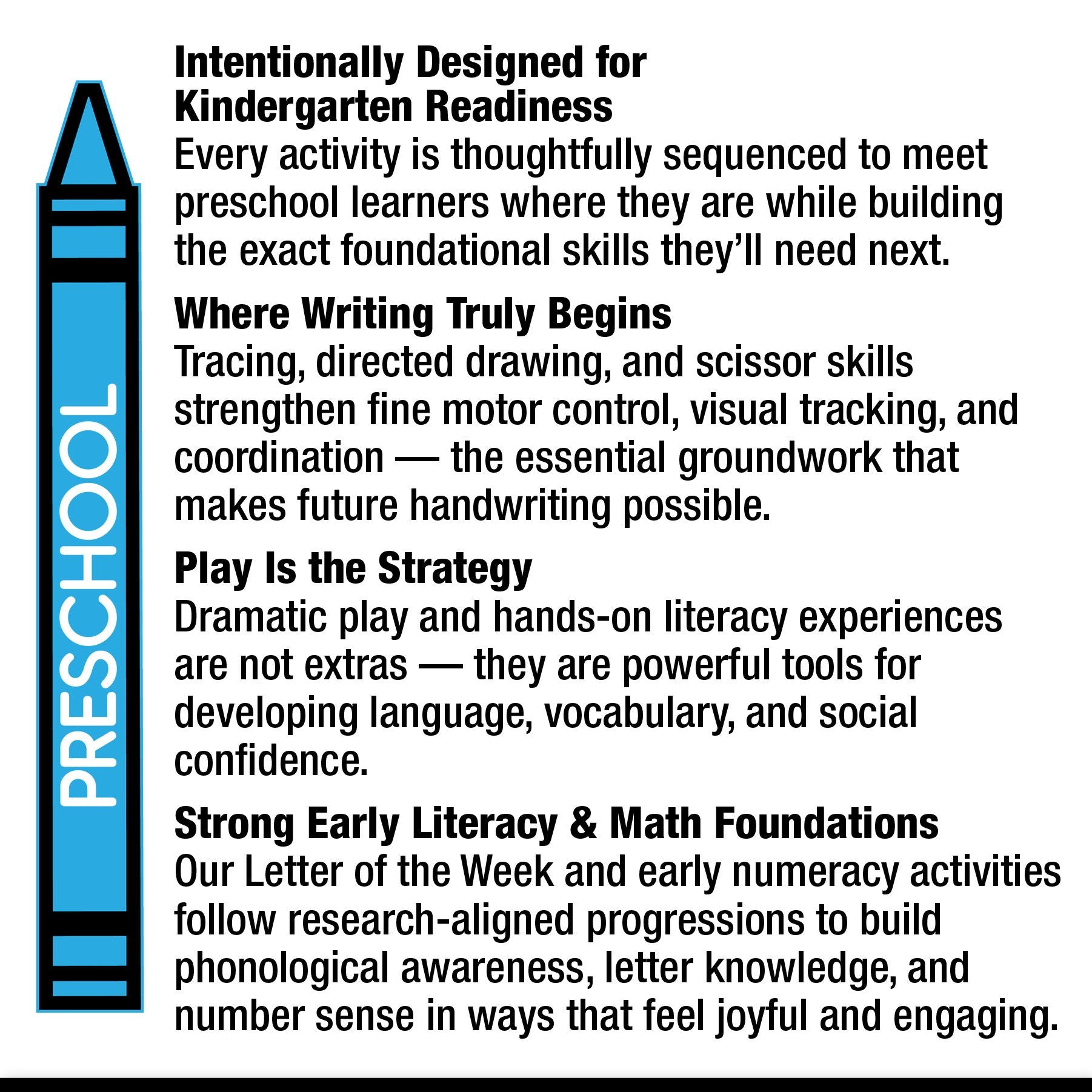 Printable Preschool Full Year Homeschool Curriculum Bundle