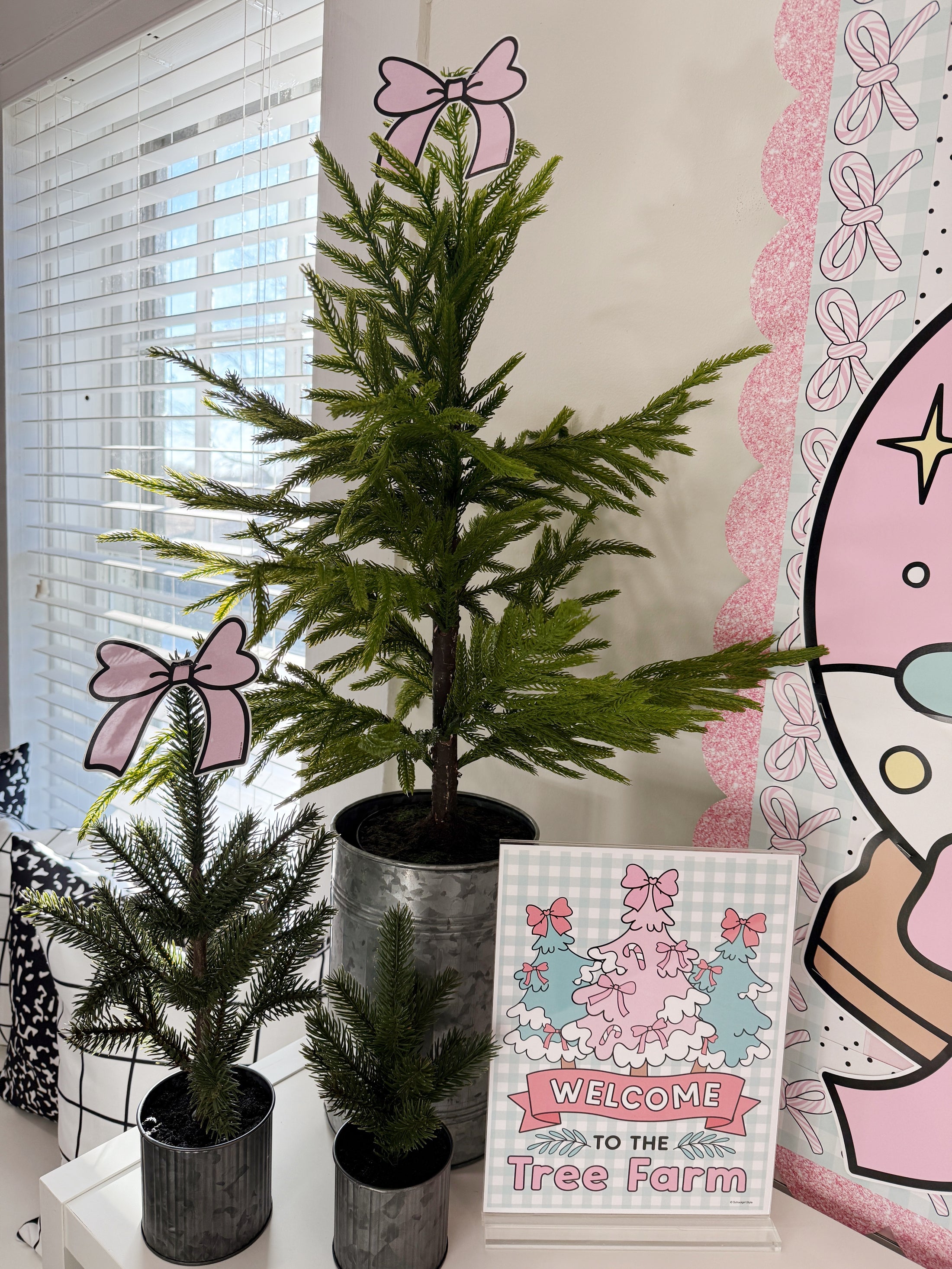 Printable December Dramatic Play Holiday Market and Tree Farm