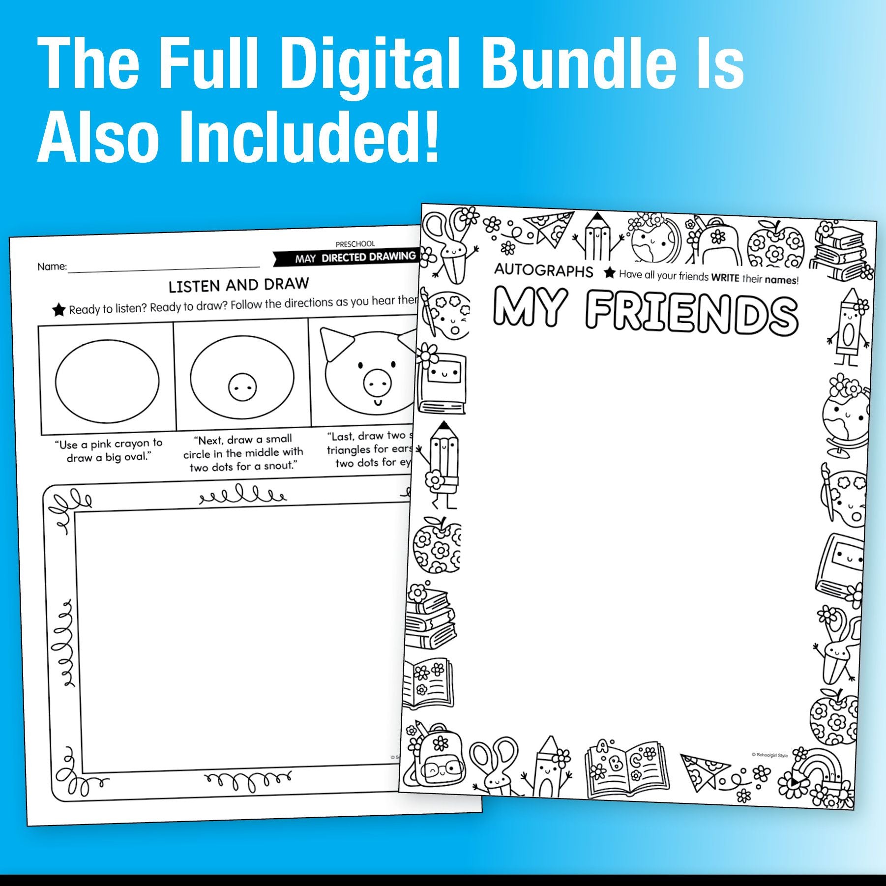 Ultimate Preschool May Homeschool Curriculum Bundle