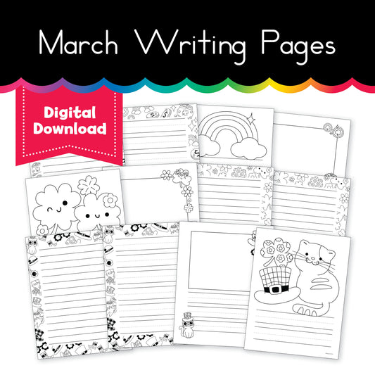 March Writing Center Pages