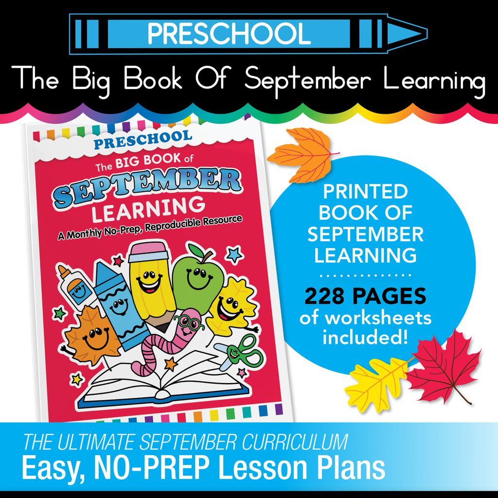 The Big Book of September Learning Preschool