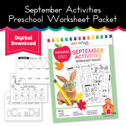 September Preschool Packet