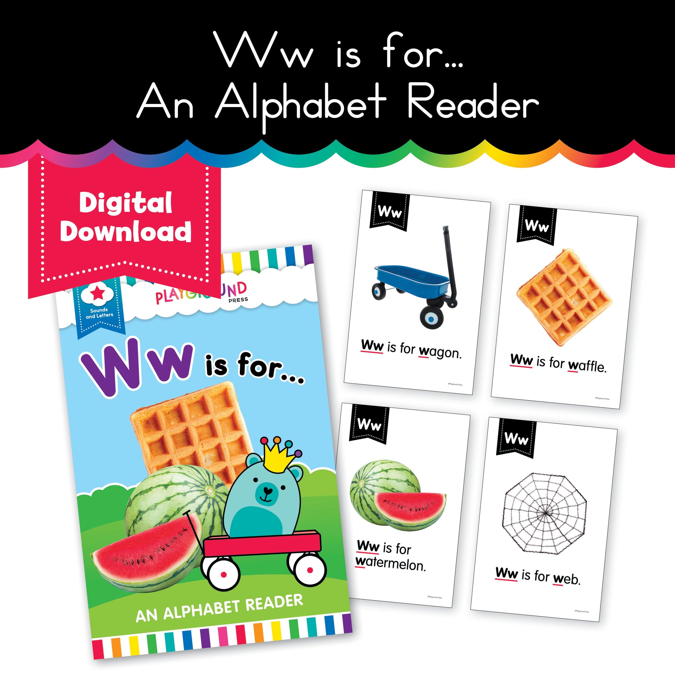 Ww is for...an alphabet reader