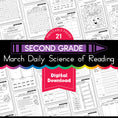Load image into Gallery viewer, Printable Second Grade March Daily Science of Reading
