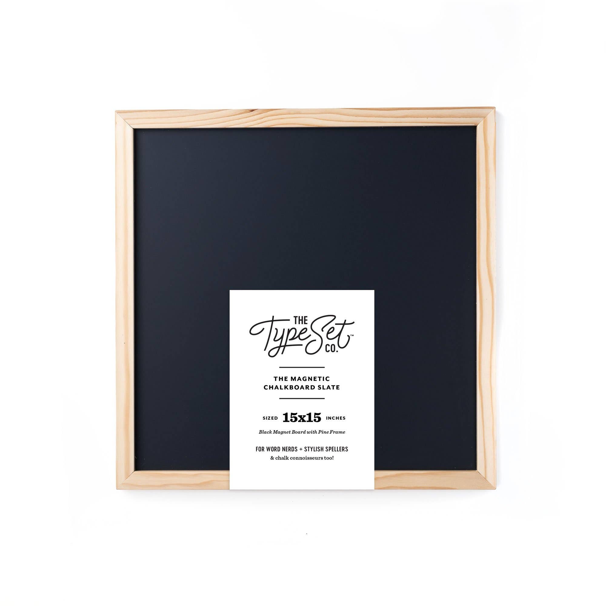 Black Magnetic Chalkboard