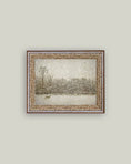 Load image into Gallery viewer, Winter Fawn Framed Antique Art
