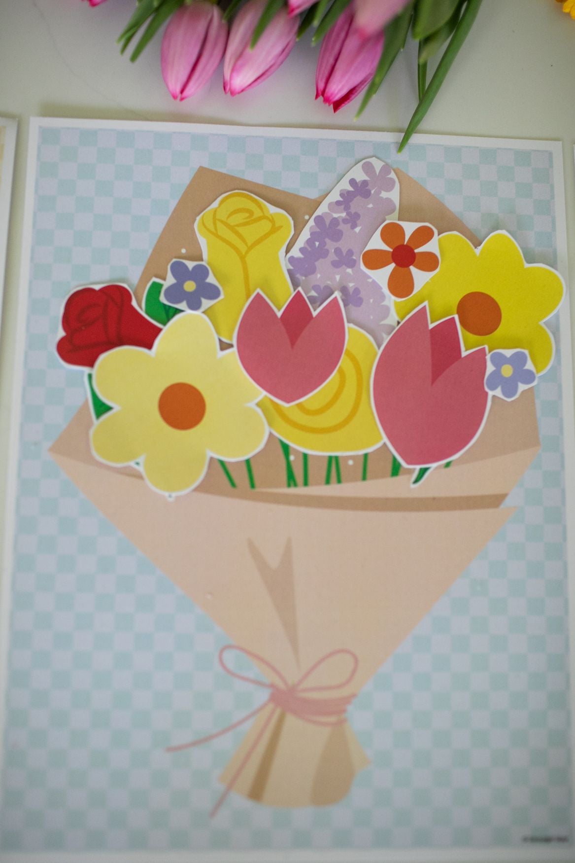 Printable May Dramatic Play Flower Shop