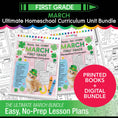 Load image into Gallery viewer, Ultimate First Grade March Homeschool Curriculum Bundle
