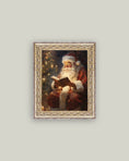 Load image into Gallery viewer, Classic Santa Framed Antique Art
