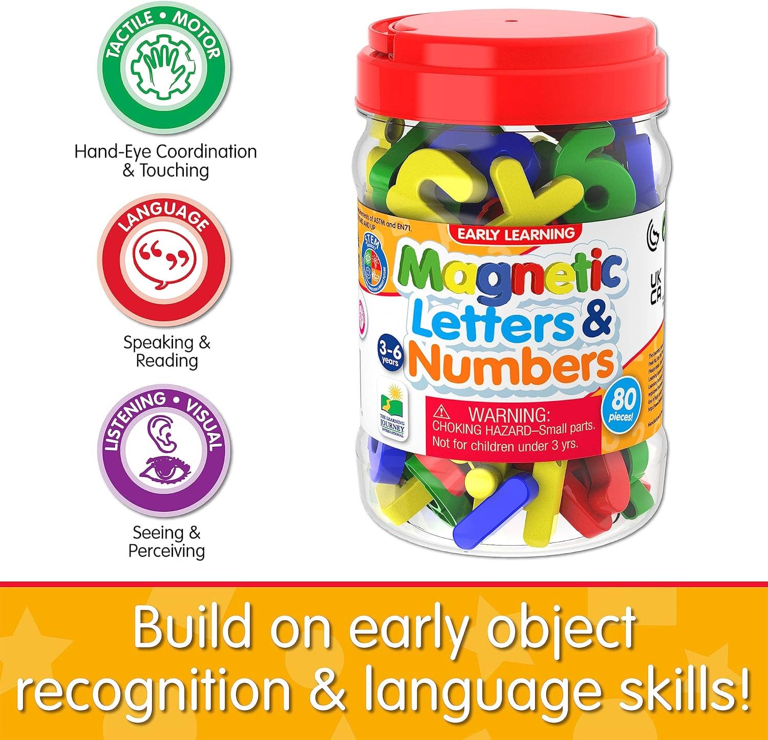 Magnetic Letters & Numbers